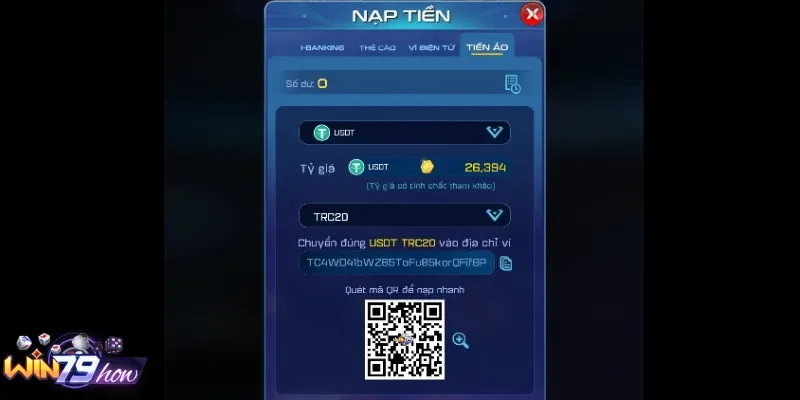 Hướng dẫn gửi vốn tiền ảo