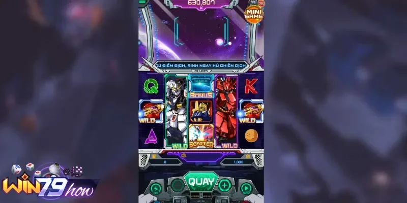 Chơi quay hũ Gundam tại Win79