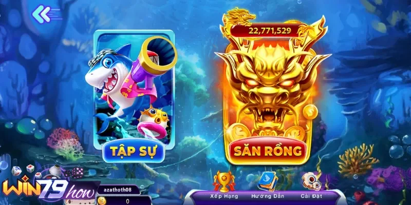 Chơi Bắn Cá Tại Win79 Một Cơ Hội Trải Nghiệm Đầy Đẳng Cấp 2 Giao diện bắn cá đẹp và tối ưu
