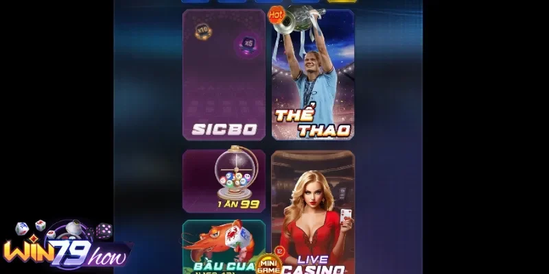 Giới thiệu về sảnh lô đề Win79 