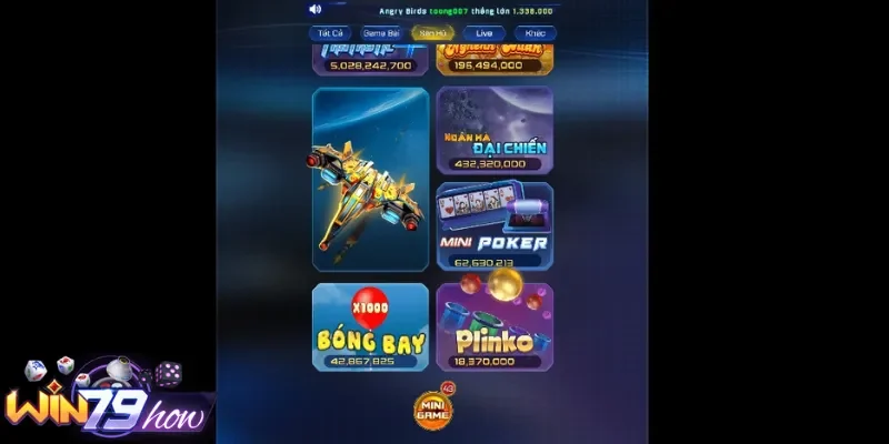 Tìm game Mini Poker Win79 để trải nghiệm