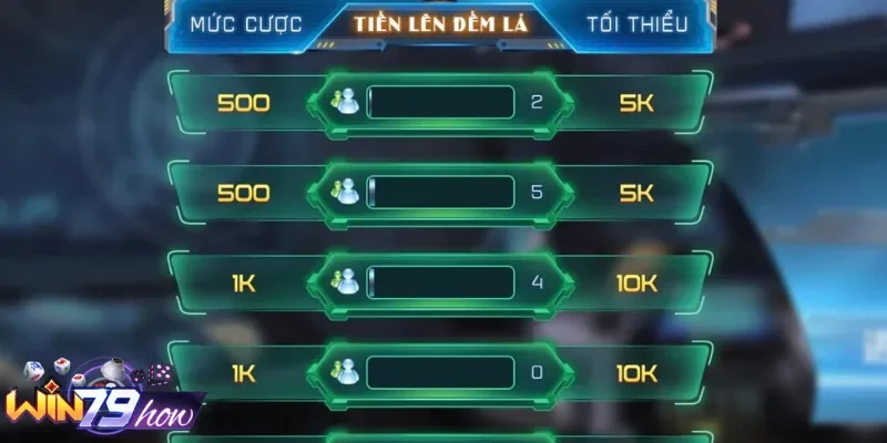 Tiến Lên Đếm Lá Win79 - Game Bài Sát Phạt Ăn Tiền Cực Gắt 1 Tổng quan game Tiến Lên Đếm Lá Win79